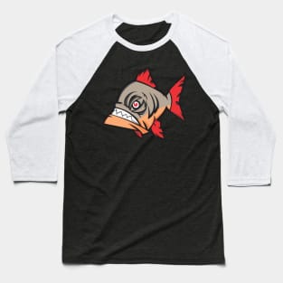 Piranha Baseball T-Shirt